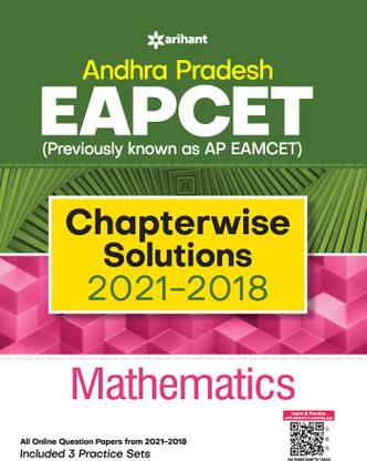 Andhra Pradesh EAPCET Chapterwise Solutions 2021-2018 Mathematics for 2022 Exam