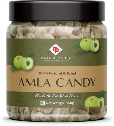 Nature Purify Dried Dry Sweet Amla Candy (Indian Gooseberry) AMLA CANDY Mouth Freshener