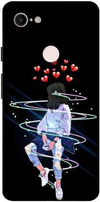 NDCOM Back Cover for Google Pixel 3 XL Heart Broken Sad Printed