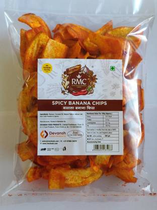 RMC Spicy Banana Chips Pack of 2 Chips