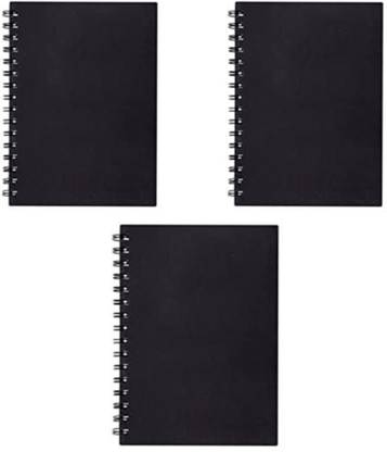 officekart Spiral Wiro Note Book A5 Size - WR-A5-160 (Pack of 3) A5 Notebook Unruled 160 Pages