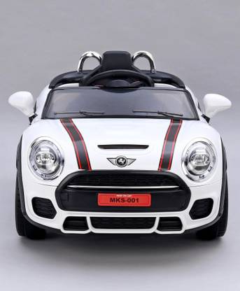 PP INFINITY Mini Cooper 12V Battery Operated Ride On Car For Kids With Remote Control, Music System and Light 1 To 5 Yrs(Made In India) Car Battery Operated Ride On