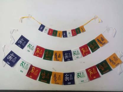 SWISS WONDER Ladakh Prayer Flag_1447 Rectangle Outdoor Flag