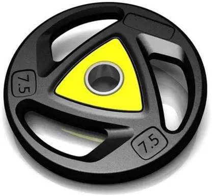 MYG 15 kg OLYMPIC TRIANGLE PLATES 7.5kg Home Gym Combo