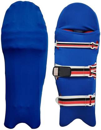 Raizex 1 Pair Blue Legguard Pad Cover Cricket Guard Combo