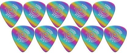 Planet Waves 1CRB2-10 Rainbow pack of 10 Guitar Pick