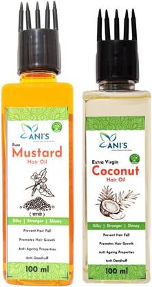 ANI'S Mustard & Coconut Oil Hair Oil