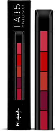 HINSHITSHU Red Editon Fab 5 in 1 Matte Lipstick