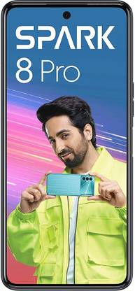 Tecno Spark 8 Pro (Interstellar Black, 64 GB)