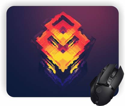 Signessprint Cryton Designer Mouse Pad Non-Slip Rubber Base Mouse pad for Laptop & Desktop Mousepad
