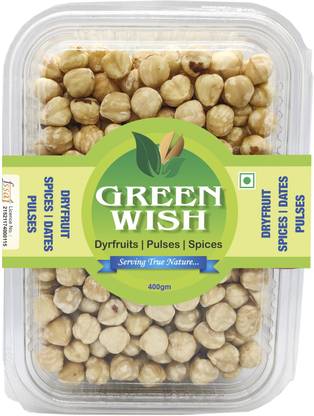 greenwish Dryfruits Hazelnut(Pahadi Badam)400gm Hazelnuts