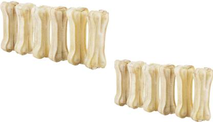 Hundur Store Pet treat And accessories Digestible Calcium Press Bone 3 inch pack of 12 Chicken Dog Chew