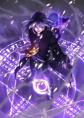 Yami Bakura Dark Necrofear Yu Gi Oh Duel Monsters Spell Matte Finish Poster Paper Print