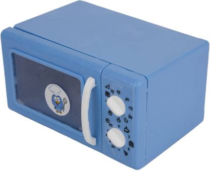 Spillbox Miniature Microwave Oven Toys Kids Kitchen Oven-Green Pretend Play Toys