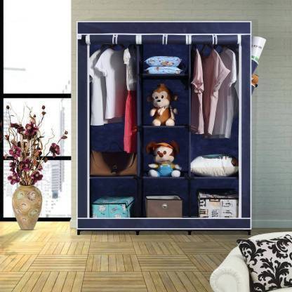 CGul Collapsible Wardrobe Portable PP PVC Collapsible Wardrobe