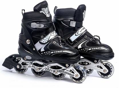 KANKU TOYS High quality Skating in-line Shoe have different size and with LED wheel Skates In-line Skates - Size 6-9 UK