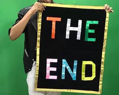 A SARKAR MAGIC SHOP The End Banner Magic / Magic Message Banner / Good bye banner 1 Magic Tricks