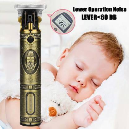 UZAN Professional 799 Golden Rechargeable Golden Trimmer Beard Trimmer M4  Shaver For Men, Women