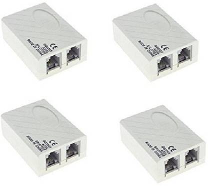 SINGING NOISE  TV-out Cable ADSL Splitter, DSL Phone Dual Port Jack Line Splitter Filter Adapter