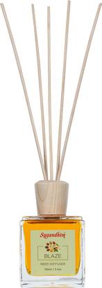 Sugandhim Blaze Reed Diffuser Set Blaze Reed Diffuser 100ML