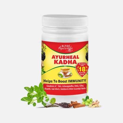 ALTOS Ayurveda AYURHEAL INSTANT KADHA for boost Immunity-100gm(Pack of 2)