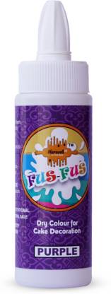 marswell99 Fus Fus Dry Spray Purple Colour Glitters