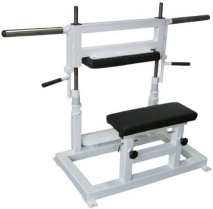 KANG Seated Leg Raise Machine with Plate Bearing Loaded Arms & Reversible Safety Arm Multi-training Bar