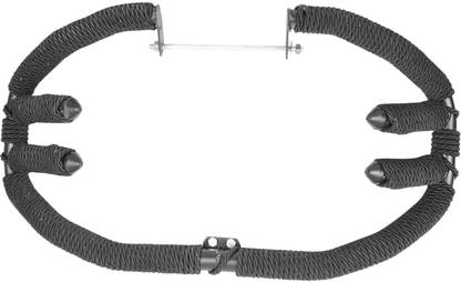 WHEETOYKART Leg Crash Guard Wrap Black Rope Dubble Rod For RE Bullet Classic 350 Reborn