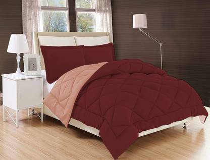 PESOMA Checkered Double Comforter for  Heavy Winter