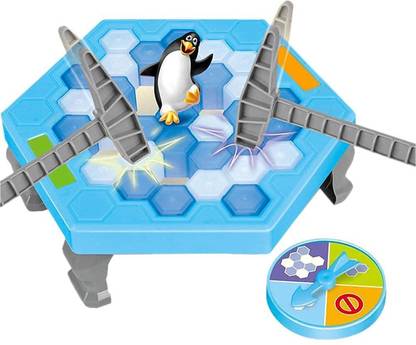 ARNIYAVALA Robot Double Hammering Balance Penguin Ice Breaking Game Strategy & War Board Game