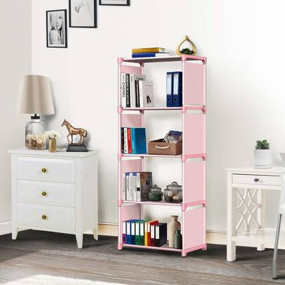 SPACE ORGANISER Metal Open Book Shelf