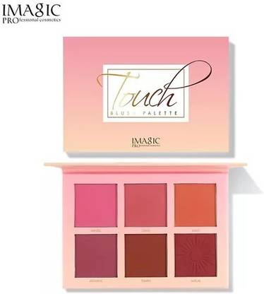 Beili Imagic Professional Cosmetics Touch Blush Palette 6 Color (80 g)