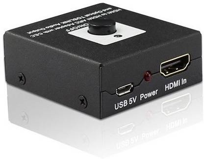 Etzin HDMI Adapter 1 m HDMI to HDMI ARC Adapter with Optical Output ARC HDMI Optical audio converter