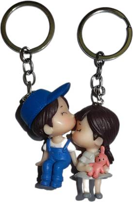 ak creations Cuple key chain Set Key Chain