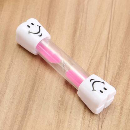 DRAVYONEY 3 Minute Sand Timer Set for Pack of 1 Colorful Smiley Hourglass Timers Digital Kitchen Timer