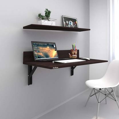 ANIKAA Mady Folding Study Table Engineered Wood Study Table