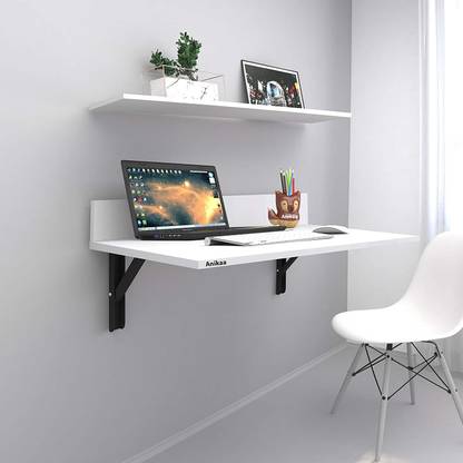 ANIKAA Mady Folding Study Table Engineered Wood Study Table