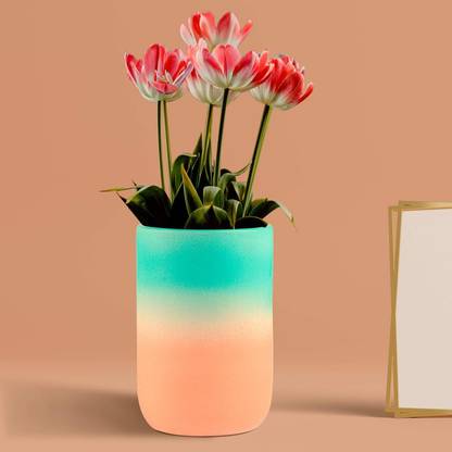 Lasaki Jack Ceramic Pot for Indoor Plants, Living Room Home Decor & Garden Plant Container Set