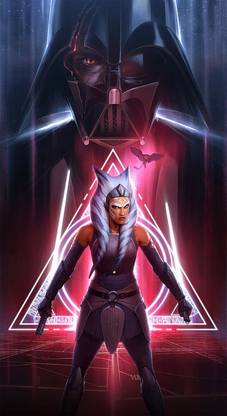 Star Wars Darth Vader Anakin Skywalker Ahsoka Tano Sith Hd Matte Finish Poster Paper Print