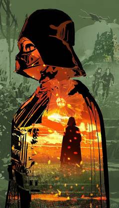 Star Wars Darth Vader Luke Skywalker Leia Organa X Wing Hd Matte Finish Poster Paper Print