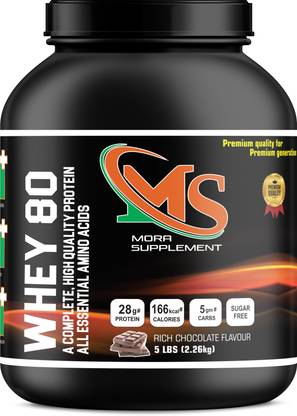 ms nutrition WHEY 80 PROTEIN A COMPLETE HIGH QUALITY PROTEIN Whey Protein