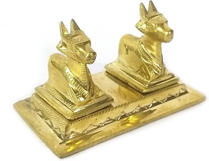 AMKL Brass Jod Basvan Murti Decorative Showpiece  -  5 cm