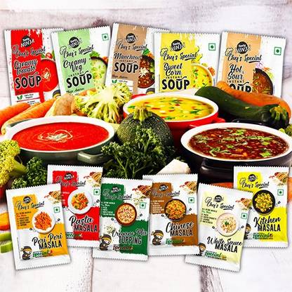 Tasty Ninja SOUP AND MASALA COMBO