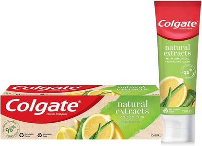 Colgate Natural Extracts Ultimate Fresh Toothpaste with Lemon and Aloe Vera Imported Toothpaste