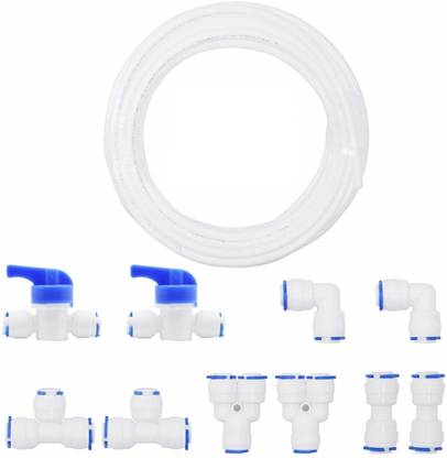 SEAZONE Push fit, Fitting Ball Valve,Tee,Straight Union, Union Tube Fitting, 1/4" Pipe Solid Filter Cartridge