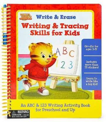 Daniel Tiger Write & Erase Writing & Tracing Skills for Kids
