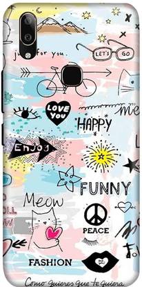 shoptrichy Back Cover for Vivo V9