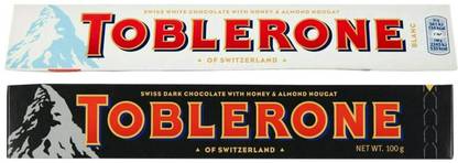 Toblerone SWISS WHITE & SWISS MILK WITH HONEY & ALMOND NOUGAT CHOCOLATE Bars