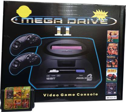 6 In 1 TV Video Game Mega Drive 16 Bit Built-in 350 Mortal Kombat Limited Edition