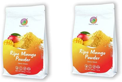 saipro Ripe Mango Powder,400 gm(200*2) For juice,cake,Milkshake